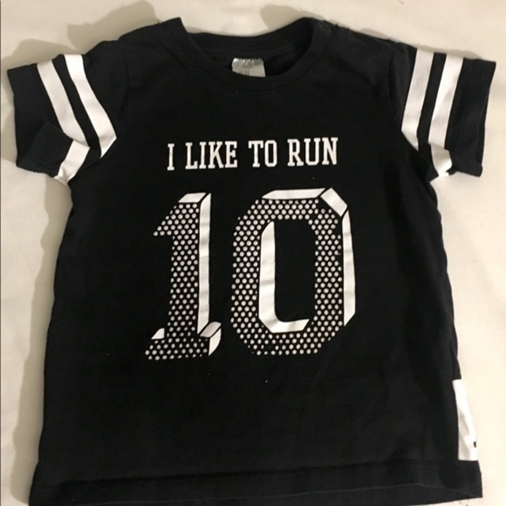 H.M baby boy shirt black white 6-9Months